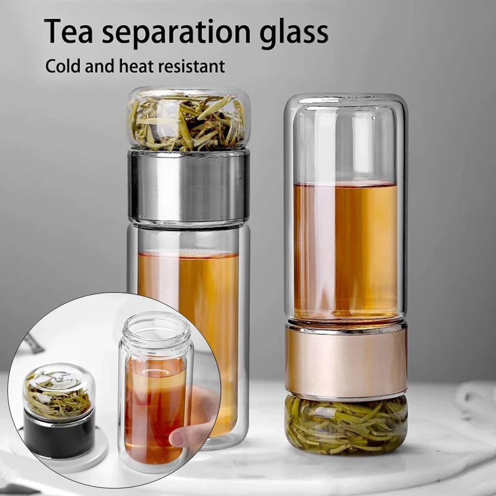 TeaFlow Infuser Bottle – Brew & Enjoy Tea Anywhere! - Zentoracart