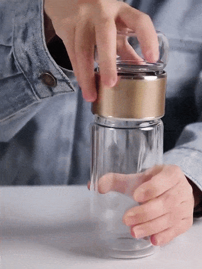 Bouteille infuseur TeaFlow – Préparez et dégustez du thé n’importe où !