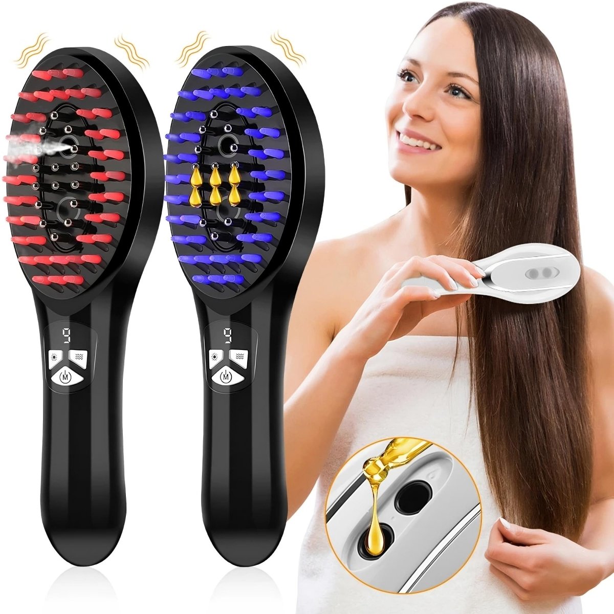 EMS Electric Spray Massage Comb - Zentoracart