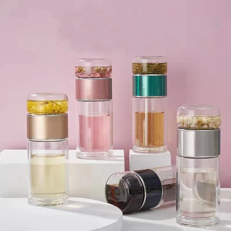 TeaFlow Infuser Bottle – Brew & Enjoy Tea Anywhere! - Zentoracart