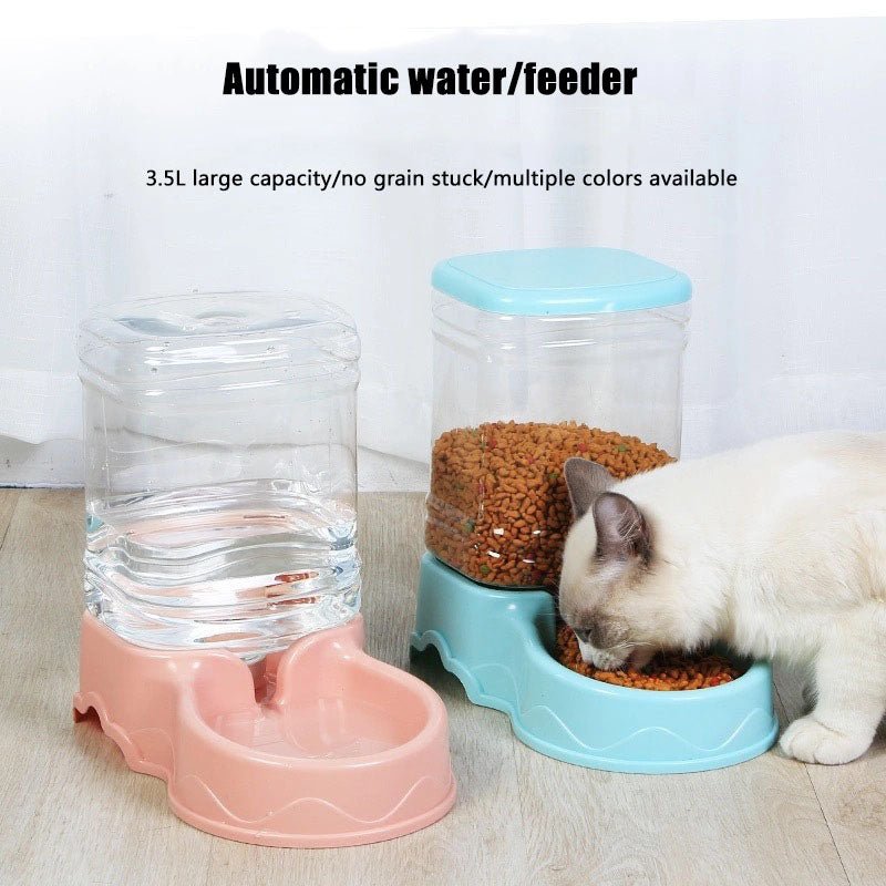 Pet Feeder & Water Dispenser - Zentoracart