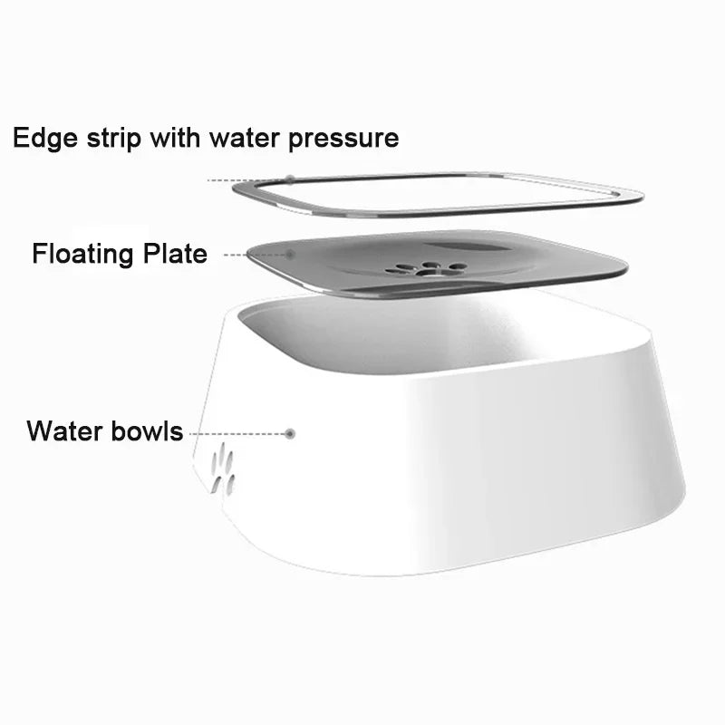 Anti - Spill Dog Water Bowl - Zentoracart
