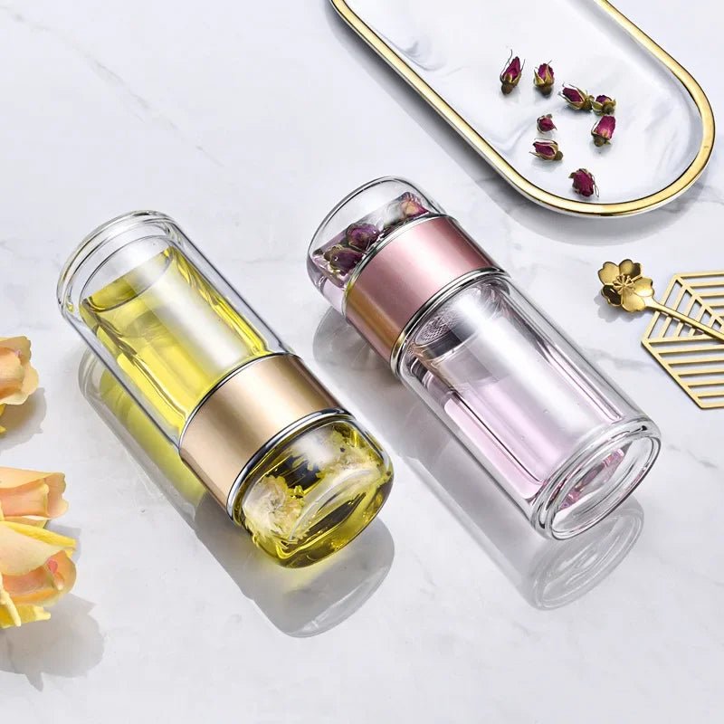 TeaFlow Infuser Bottle – Brew & Enjoy Tea Anywhere! - Zentoracart