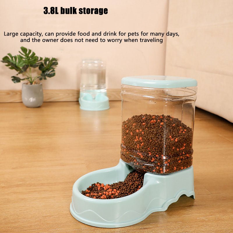 Pet Feeder & Water Dispenser - Zentoracart