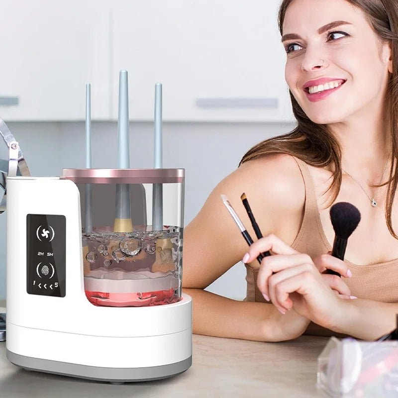 3 in 1 Electric Makeup Brush Cleaner - Zentoracart