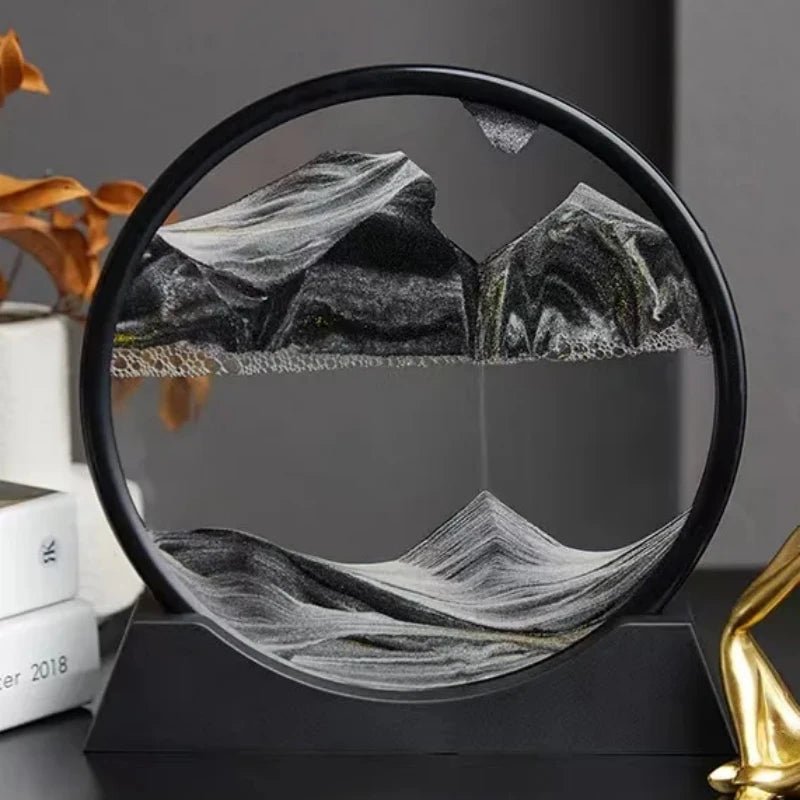 Ocean Sands: Dynamic 3D Sand Art for Home & Office Decor - Zentoracart