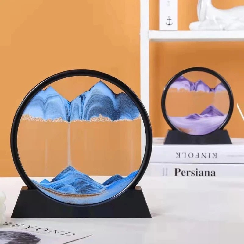 Ocean Sands: Dynamic 3D Sand Art for Home & Office Decor - Zentoracart