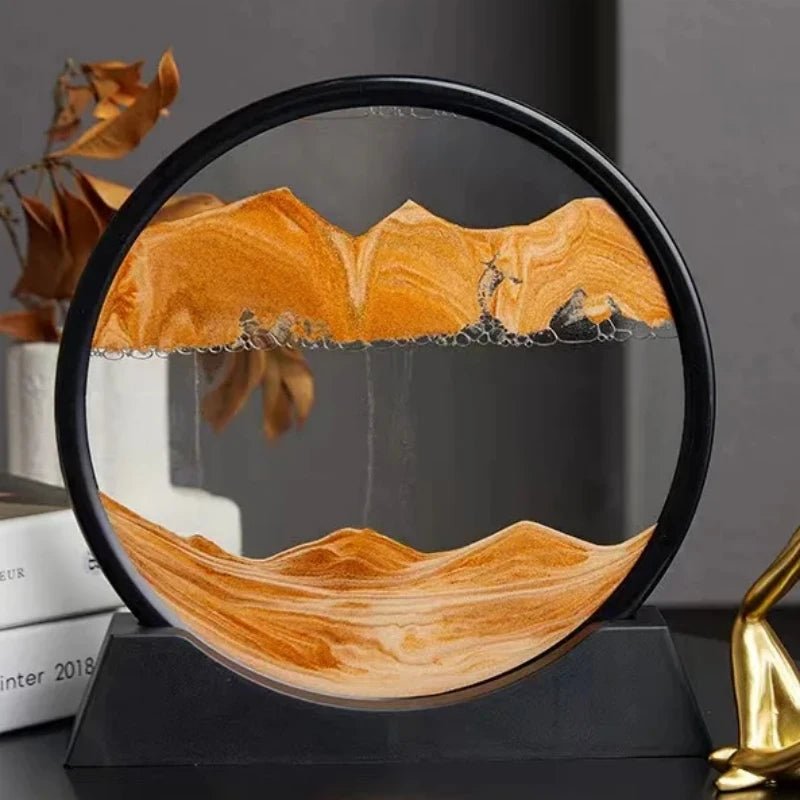 Ocean Sands: Dynamic 3D Sand Art for Home & Office Decor - Zentoracart