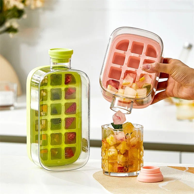 Ice Cube Tray With Straw - Zentoracart