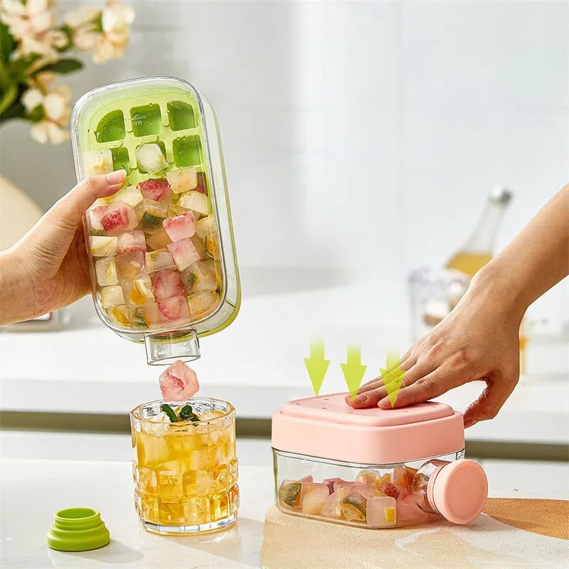 Ice Cube Tray With Straw - Zentoracart