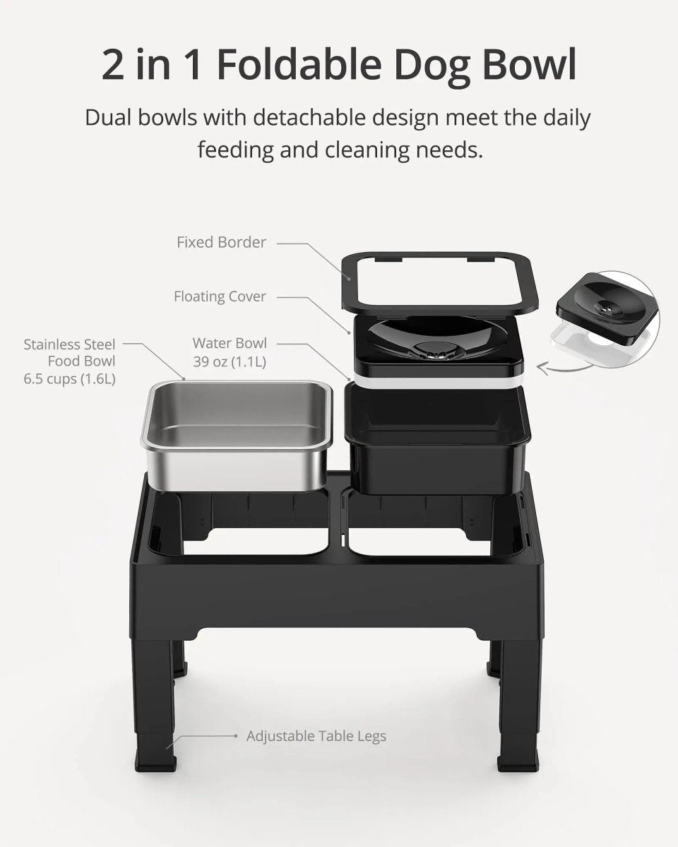 Elevated Mess - Free Dog Bowl - Zentoracart