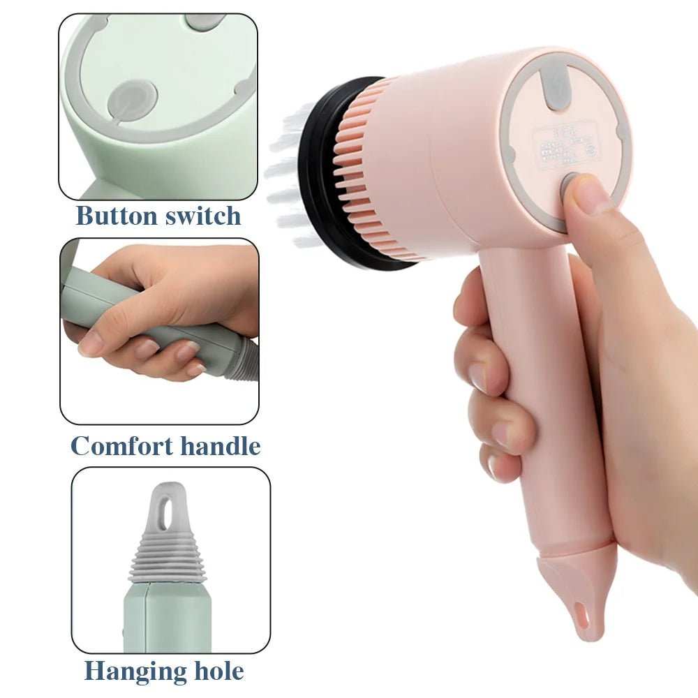 Electric Cleaning Dish Brush - Zentoracart