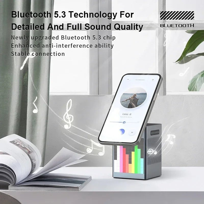 6 in 1 Magnetic Wireless Charger & Speaker - Zentoracart