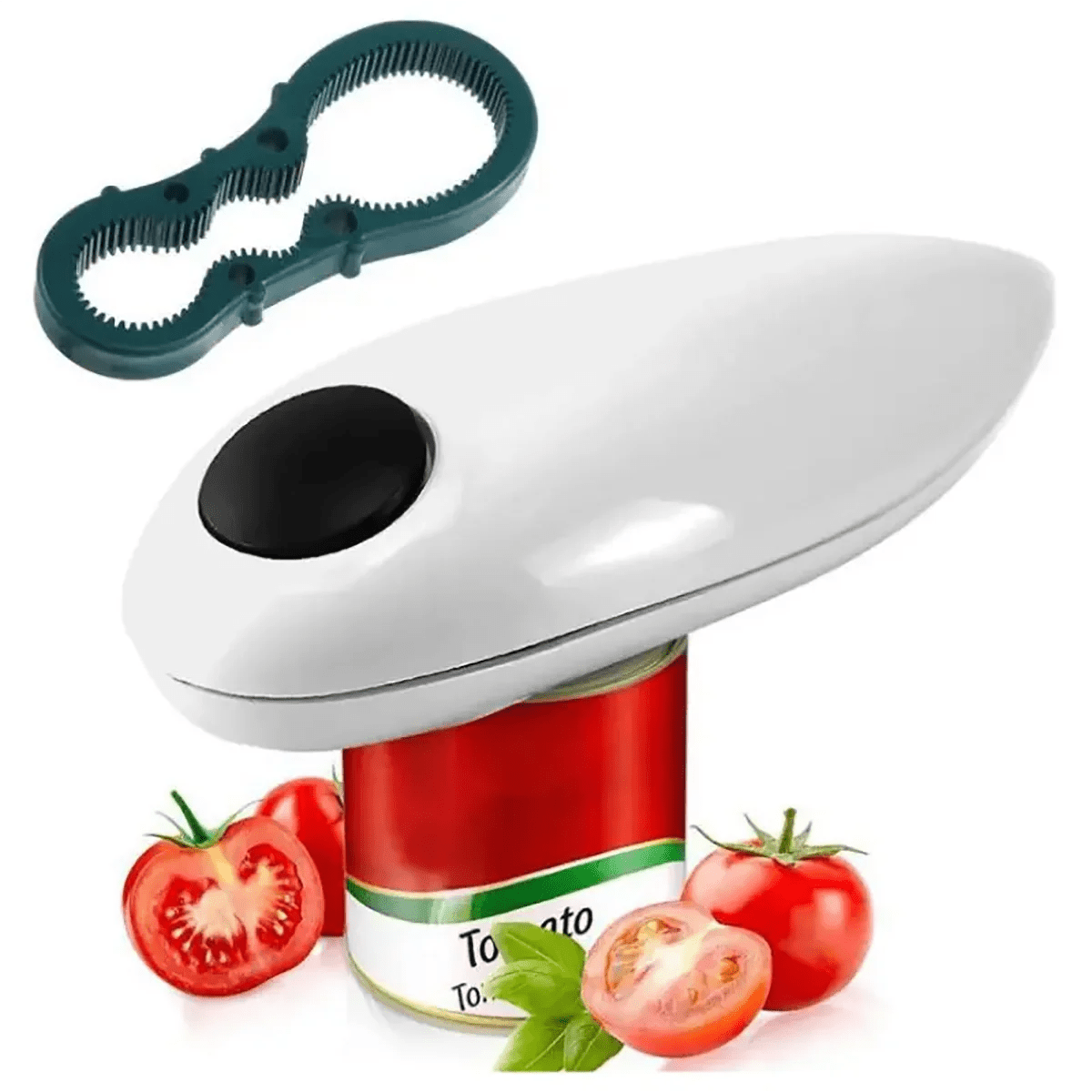 SwiftCan Electric Can Opener – Effortless Can and Bottle Opening at the Push of a Button! - Zentoracart
