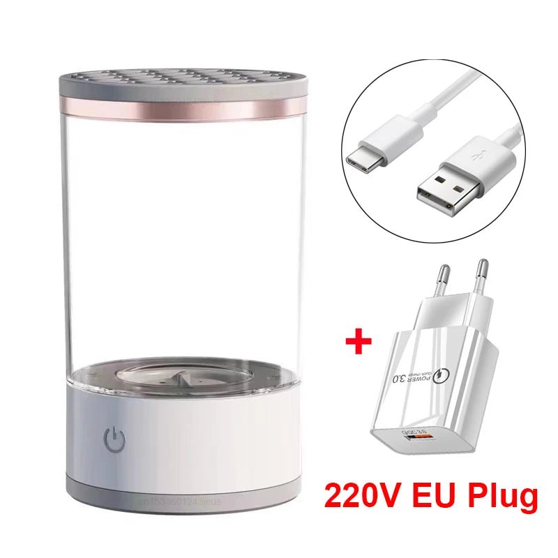 ProClean Electric Makeup Brush Cleaner – Portable 3 - in - 1 Automatic Cleanser - Zentoracart