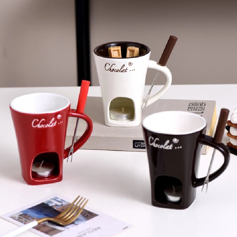 ChocoMelt Ceramic Fondue Mug - Zentoracart