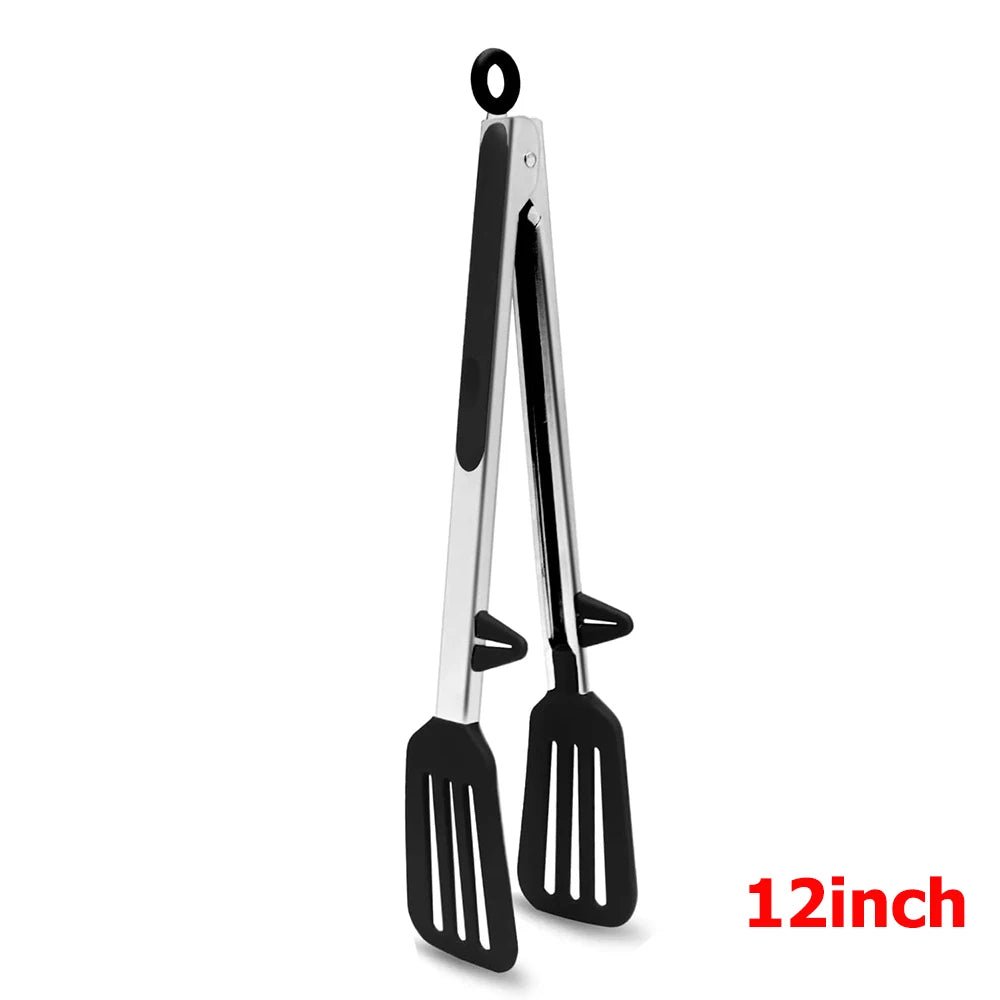 FlexiGrip Silicone Kitchen Tongs - Zentoracart