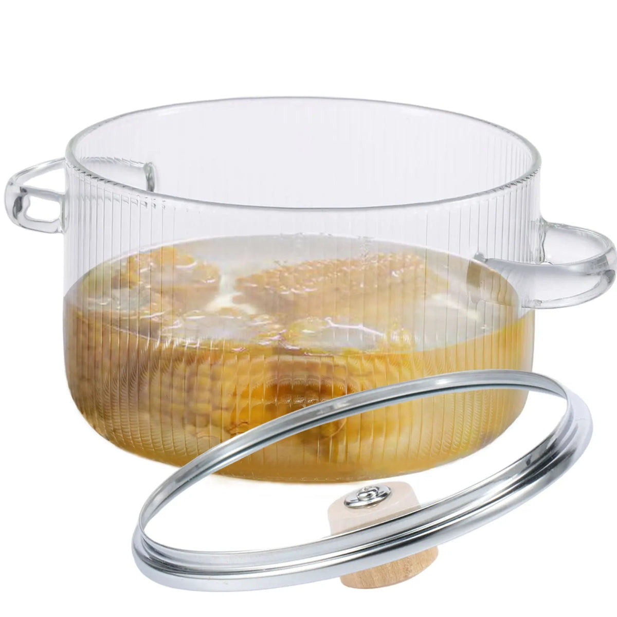 CrystalCook Glass Saucepan - Zentoracart