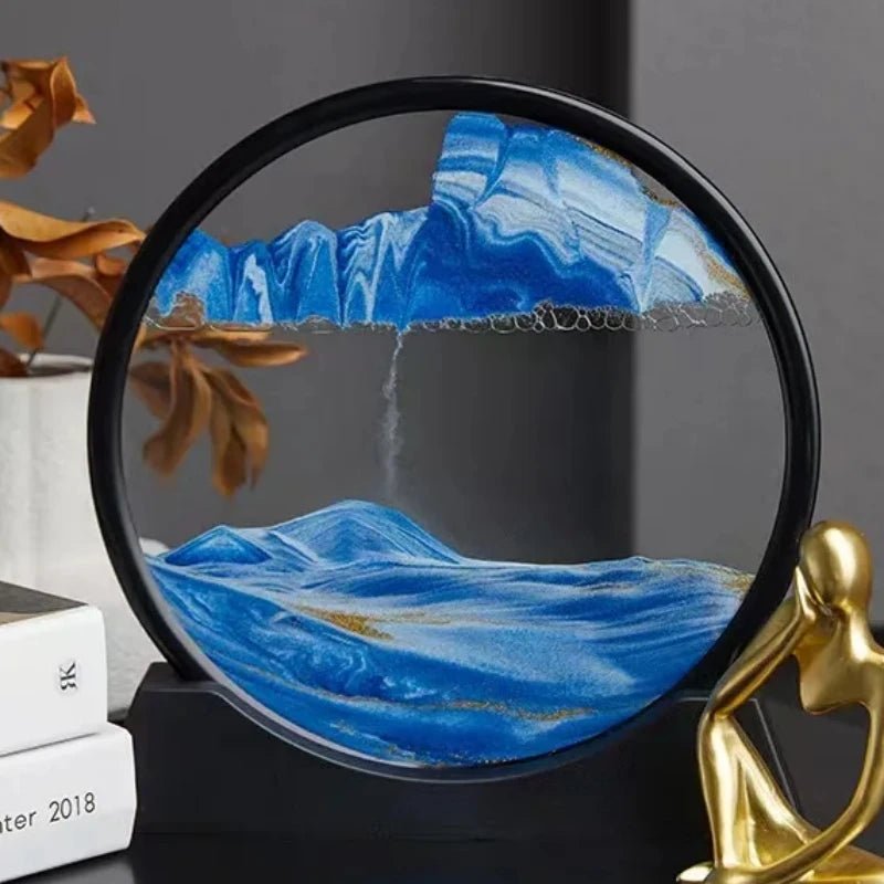 Ocean Sands: Dynamic 3D Sand Art for Home & Office Decor - Zentoracart