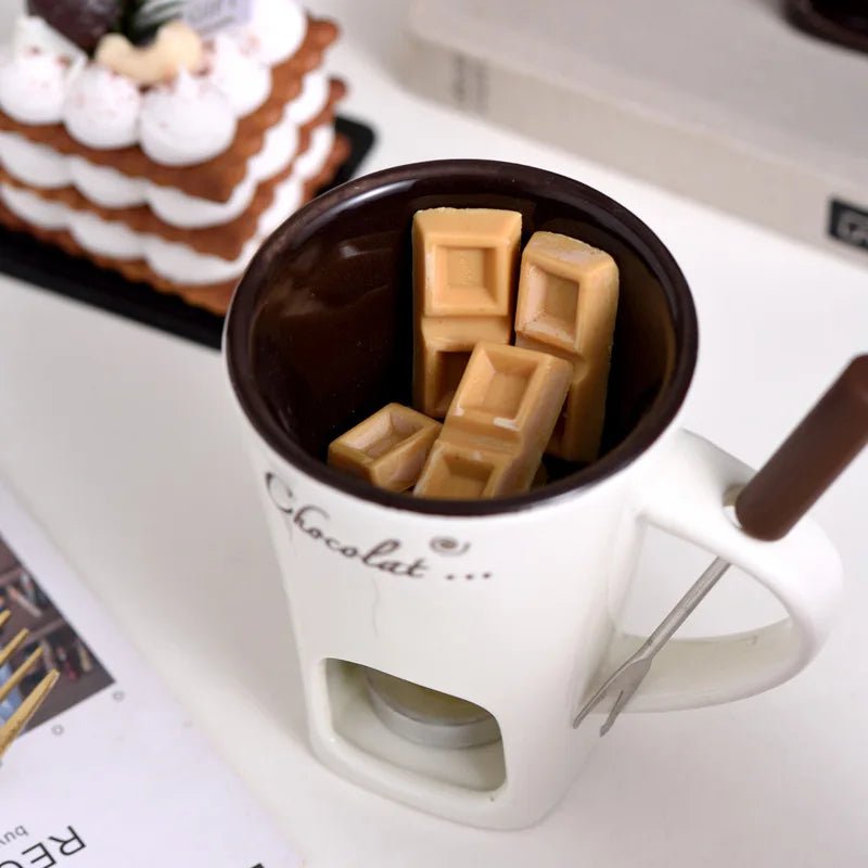 ChocoMelt Ceramic Fondue Mug - Zentoracart