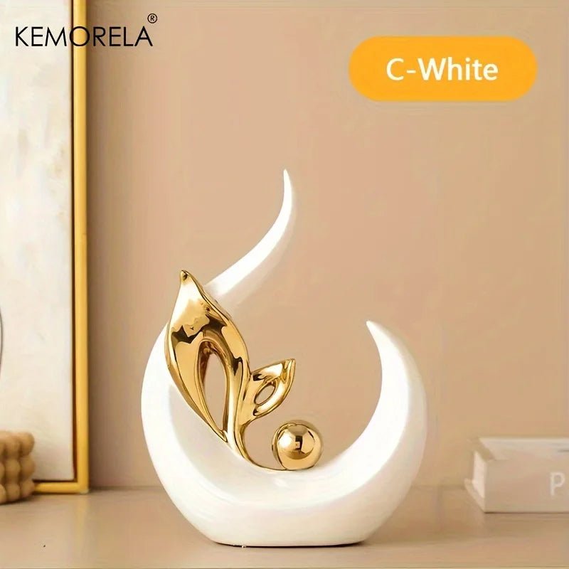 Nordic Muse: Illuminating Ceramic Sculpture for Modern Living - Zentoracart