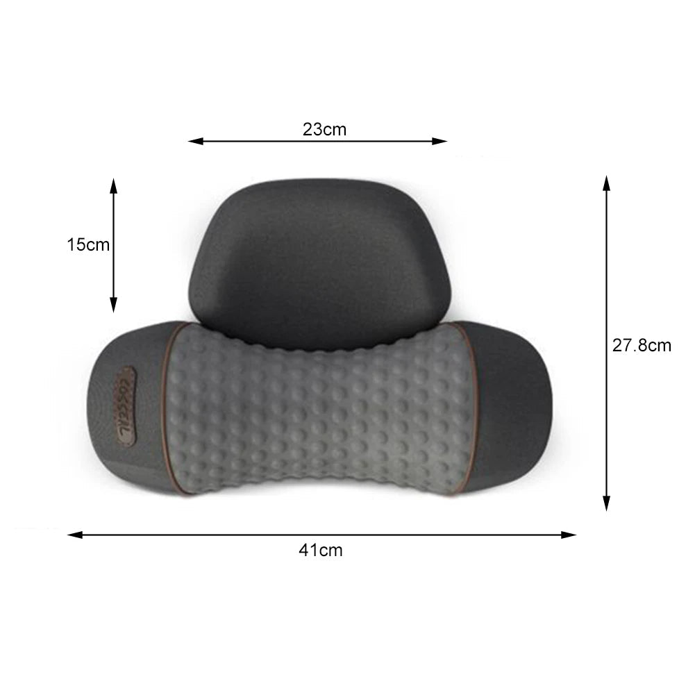 Electric Neck Massage Pillow Heating & Vibration - Zentoracart