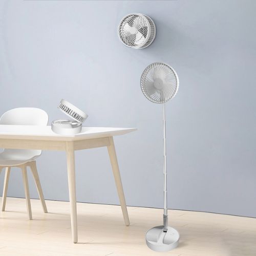 Folding Telescopic Floor Fan - Zentoracart