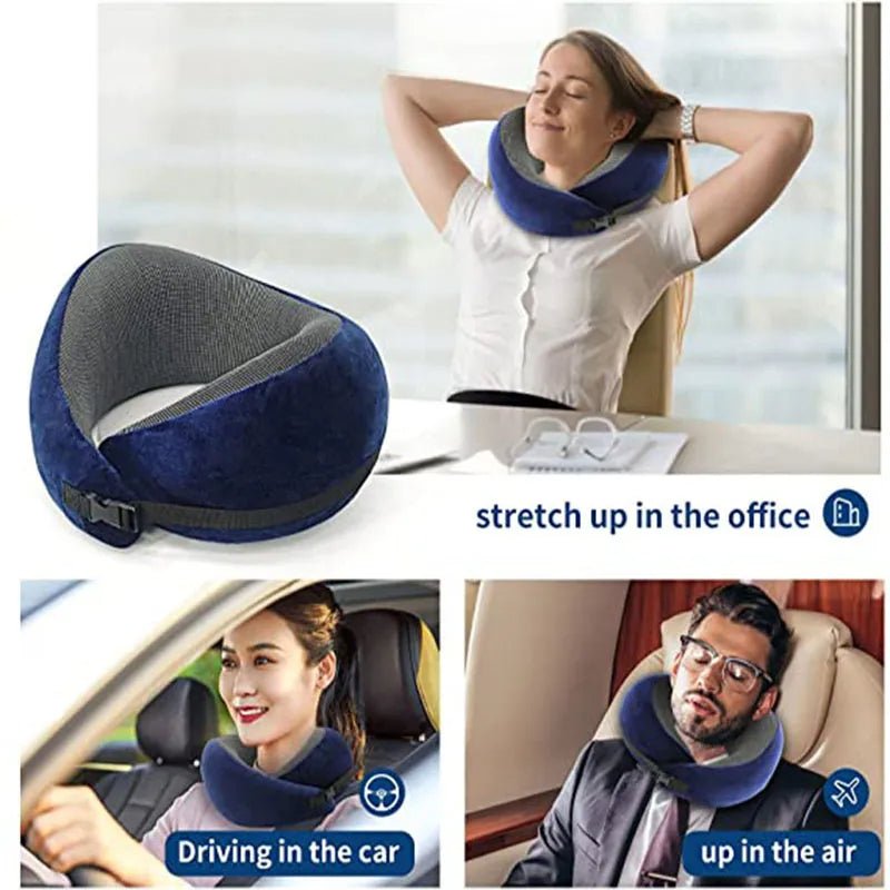 Memory Foam Neck Pillow Cervical - Zentoracart