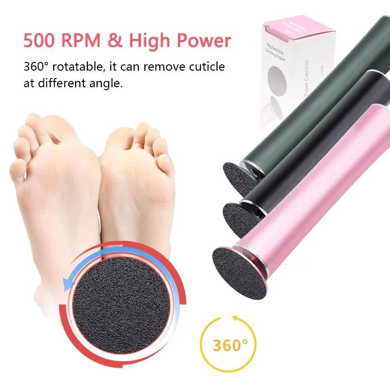 Electric Rechargeable Pedicure File - Zentoracart