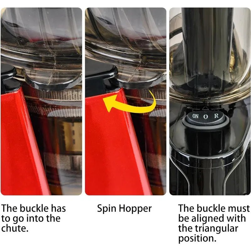 Masticating Juicer Machine - Zentoracart