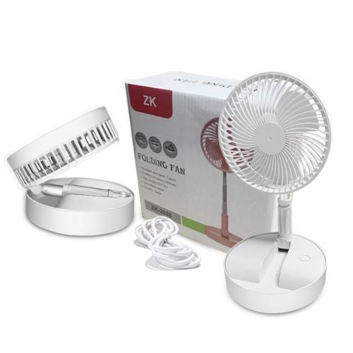 Folding Telescopic Floor Fan - Zentoracart