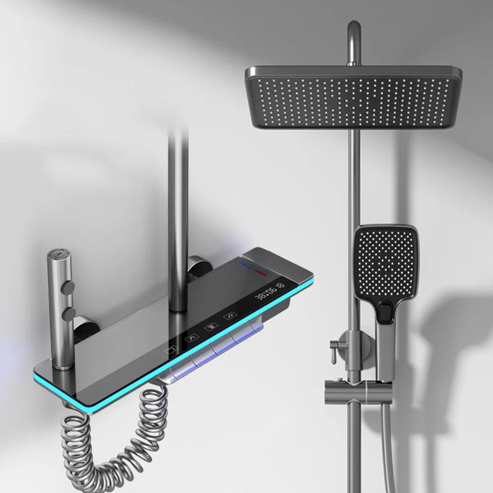 Luxury Shower Thermostat System Set - Zentoracart