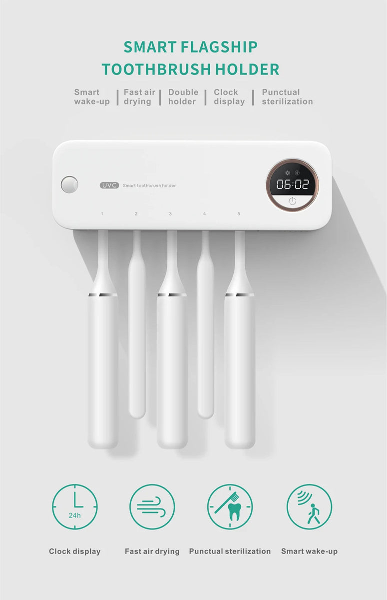 SanitiWall UV Toothbrush and Razor Sterilizer - Zentoracart