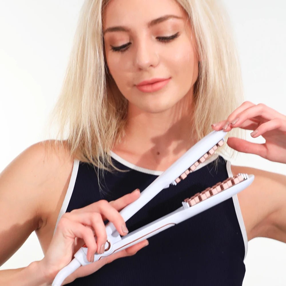 Hair Volumizing Iron Ceramic Corrugated Hair Curler - Zentoracart
