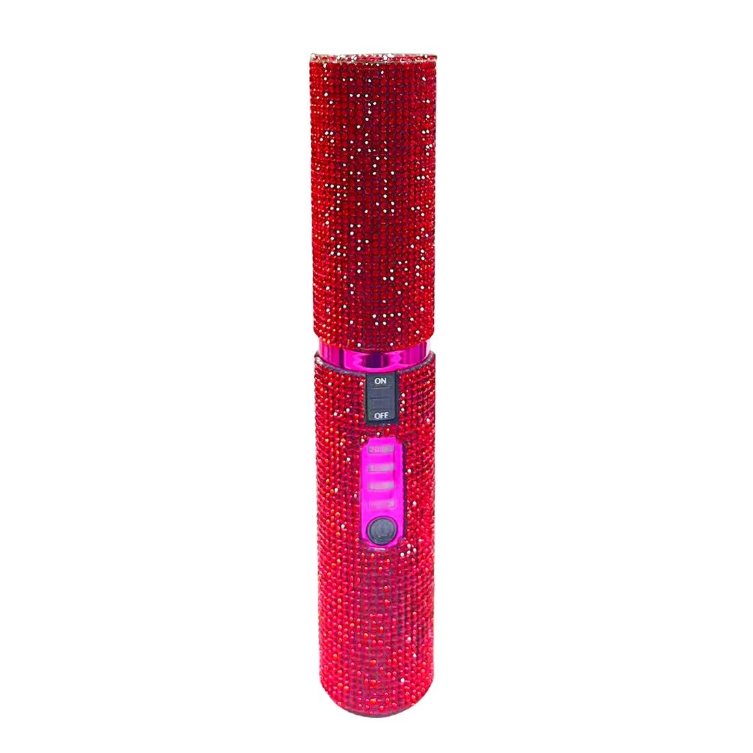 Portable Hair Straightener With Rhinestones - Zentoracart