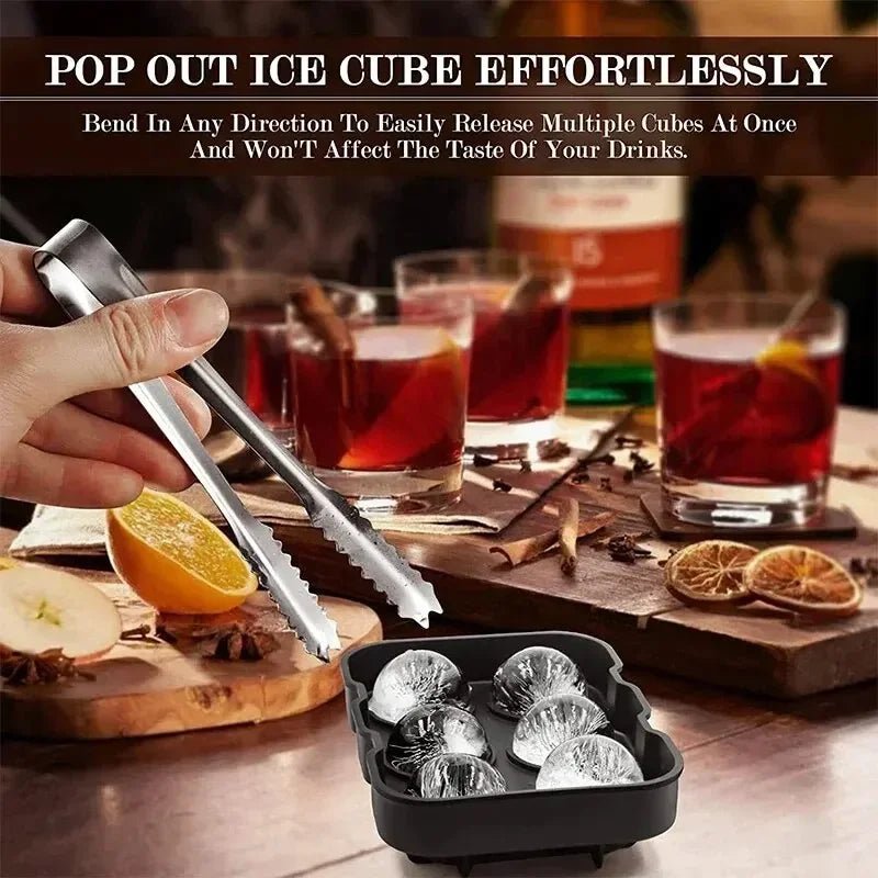 Silicone Ice Ball Mold Tray - Zentoracart