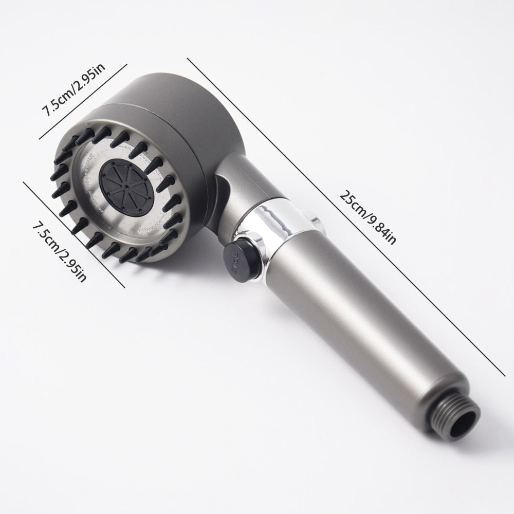 3 - Modes High - Pressure Showerhead - Zentoracart