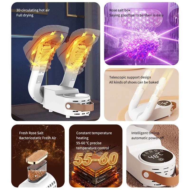 Electric Portable Shoe Dryer - Zentoracart