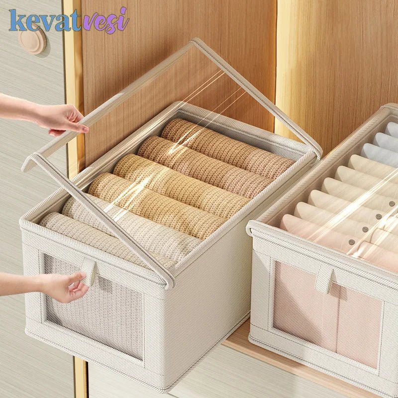 NeatFold Foldable Clothes Storage Box - Zentoracart