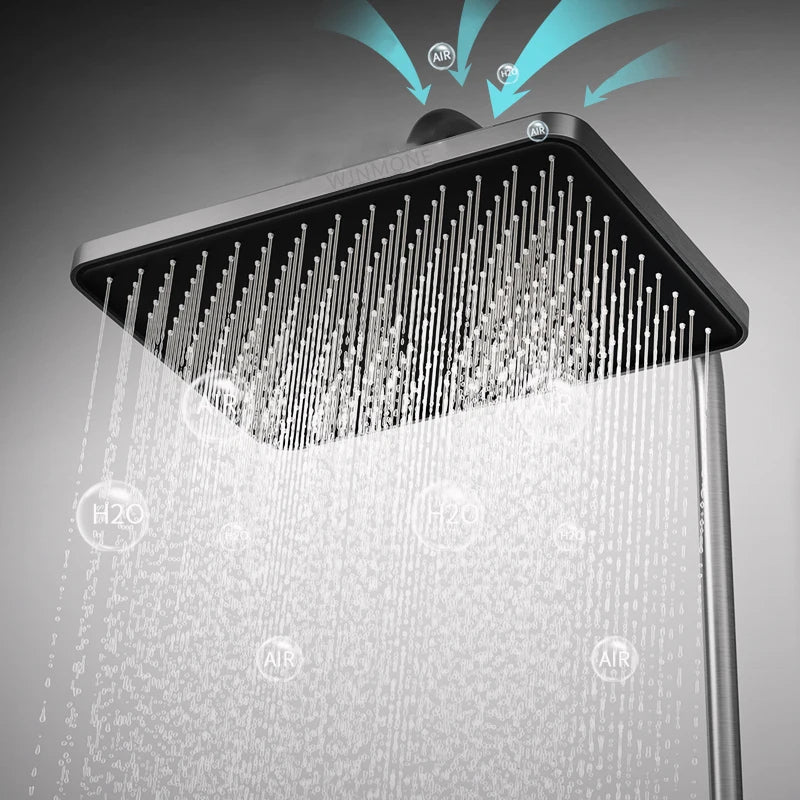 Luxury Shower Thermostat System Set - Zentoracart