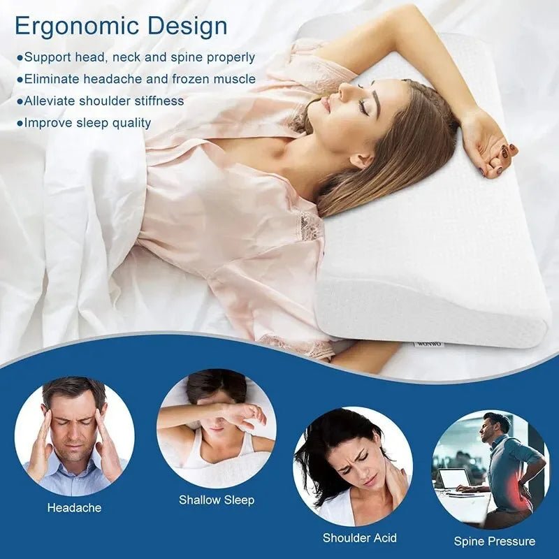 Memory Foam Neck Pillow - Zentoracart