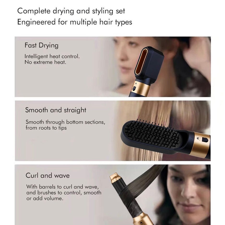 5 in 1 Multi Hair Styler Coanda Effect - Zentoracart
