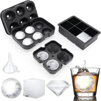 Silicone Ice Ball Mold Tray - Zentoracart