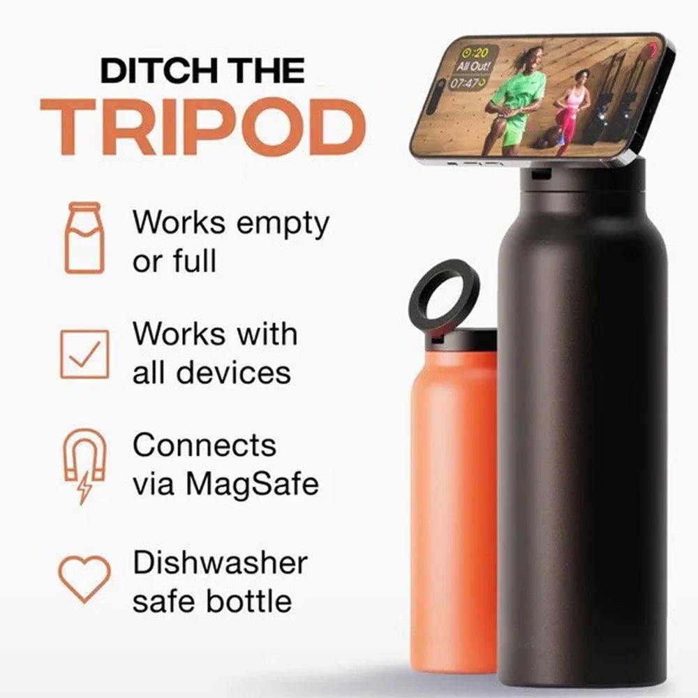 Water Bottle with MagSafe Phone Holder - Zentoracart