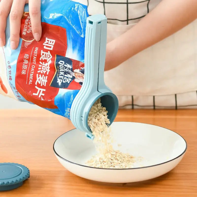 Sealing Clip With Noozle Snack Dispenser - Zentoracart