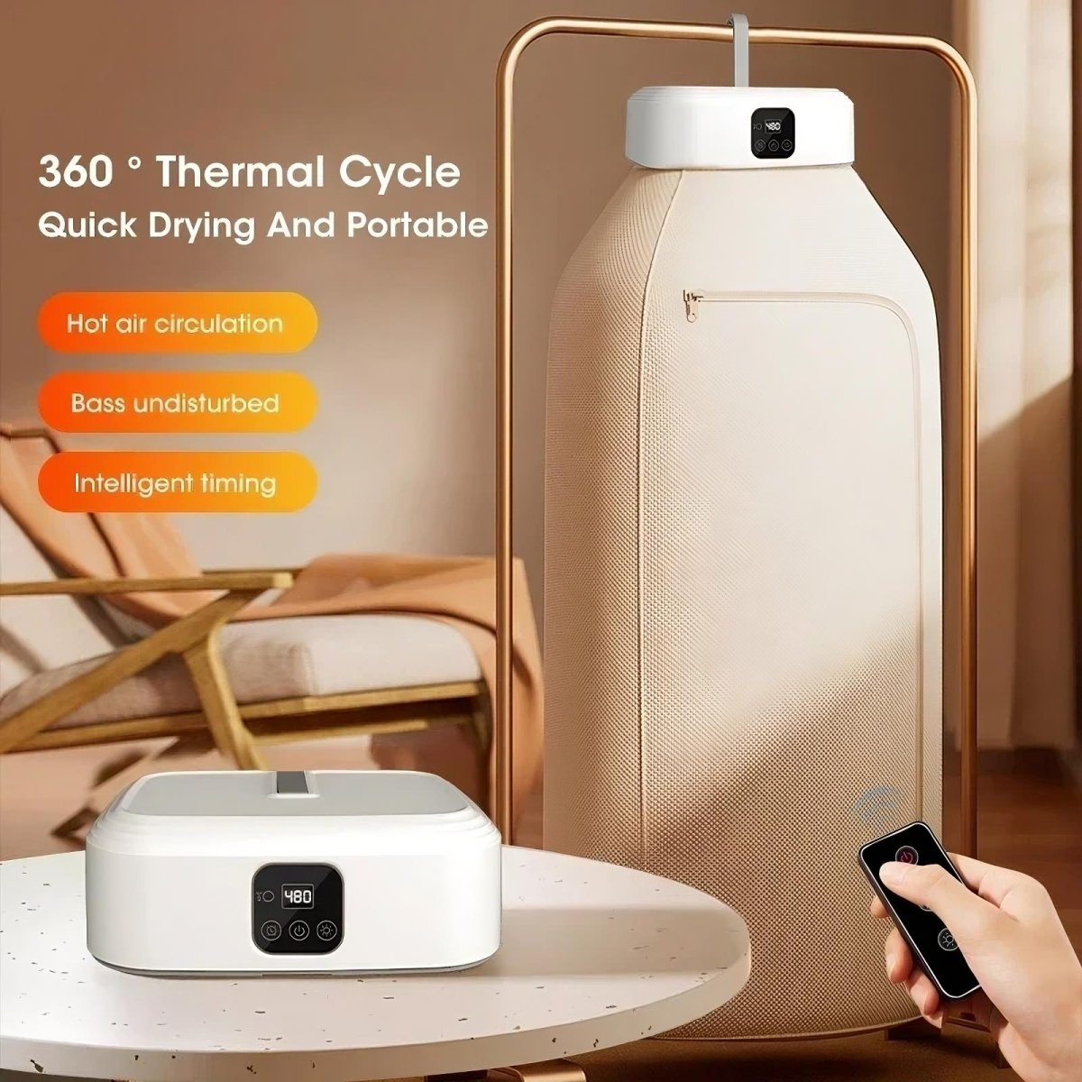 Electric Travel Clothes Dryer - Zentoracart