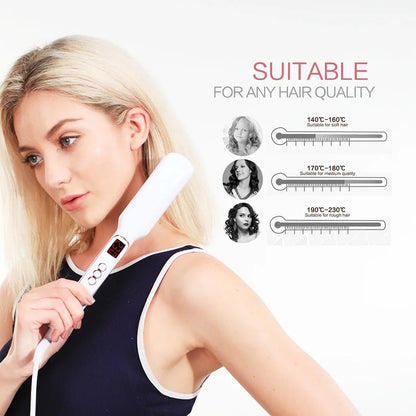 Hair Volumizing Iron Ceramic Corrugated Hair Curler - Zentoracart