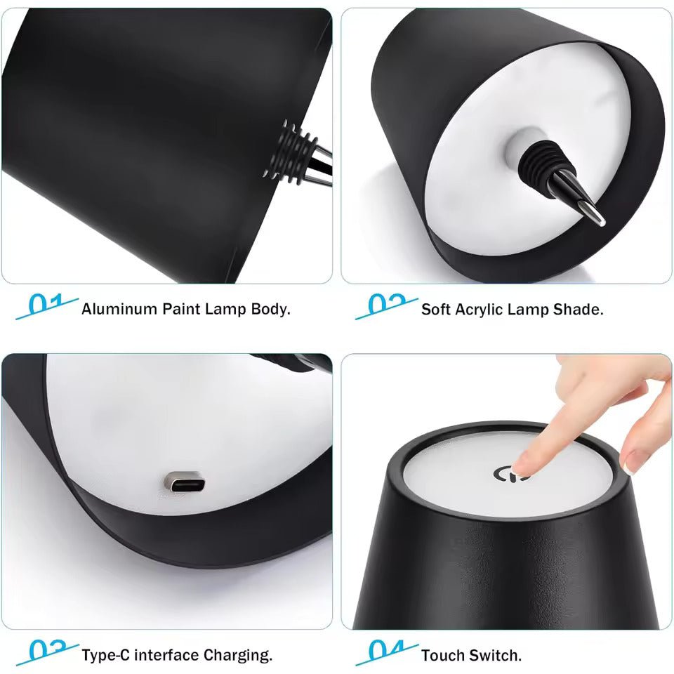 LED Bottle Table Lamp - Zentoracart
