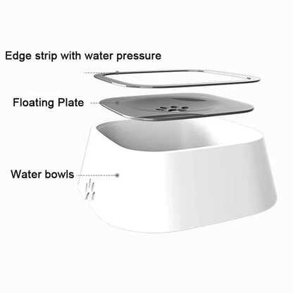 Anti - Spill Dog Water Bowl - Zentoracart