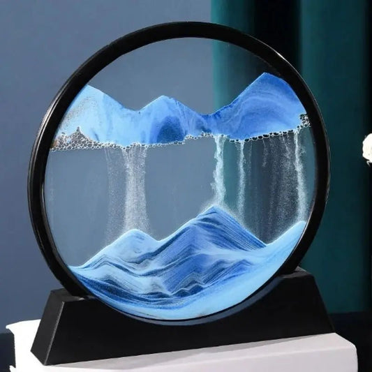 Ocean Sands: Dynamic 3D Sand Art for Home & Office Decor - Zentoracart